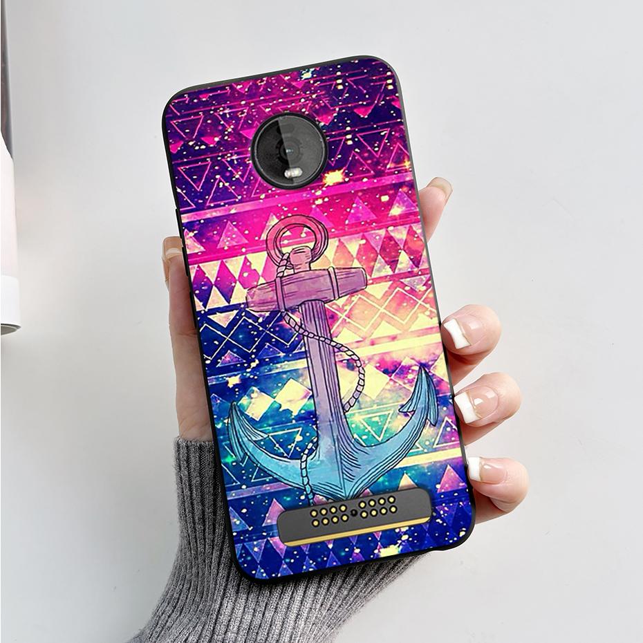 For Motorola Moto Z4 Z3 Play Case Cute Cartoon Soft Silicone TPU Cover Phone Case For Moto Z3 Z4 Play MotoZ4 Z4Play Z3Play Funda