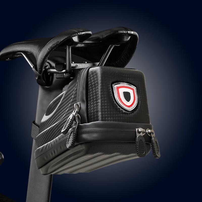 GEETHAGEETHA Hard Shell Bicycle Saddle Bag