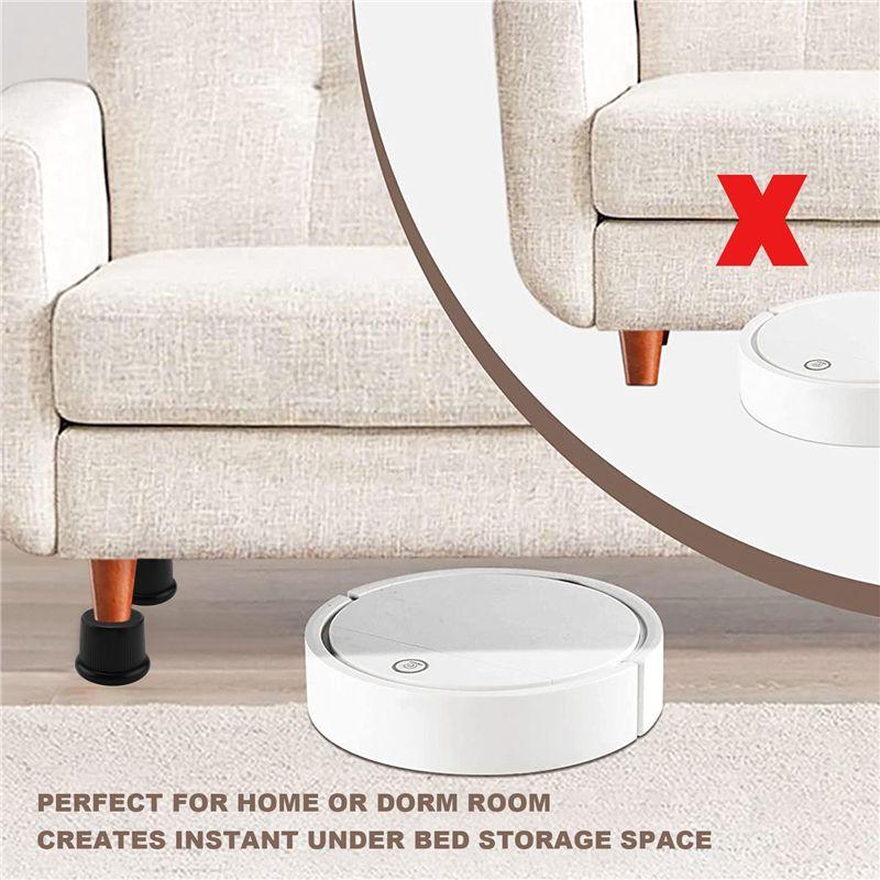 HOT 2X Adjustable Bed Risers Heavy Duty Furniture Risers Sofa Table Couch Floor Lift~Jul.