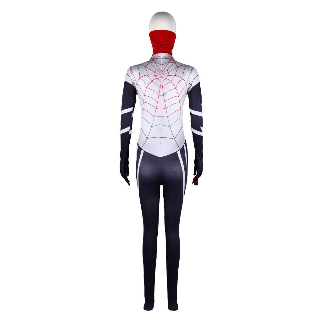 Spiderman Cindy Moon Womens Roleplay Costume Anime Jumpsuits Performance Stage