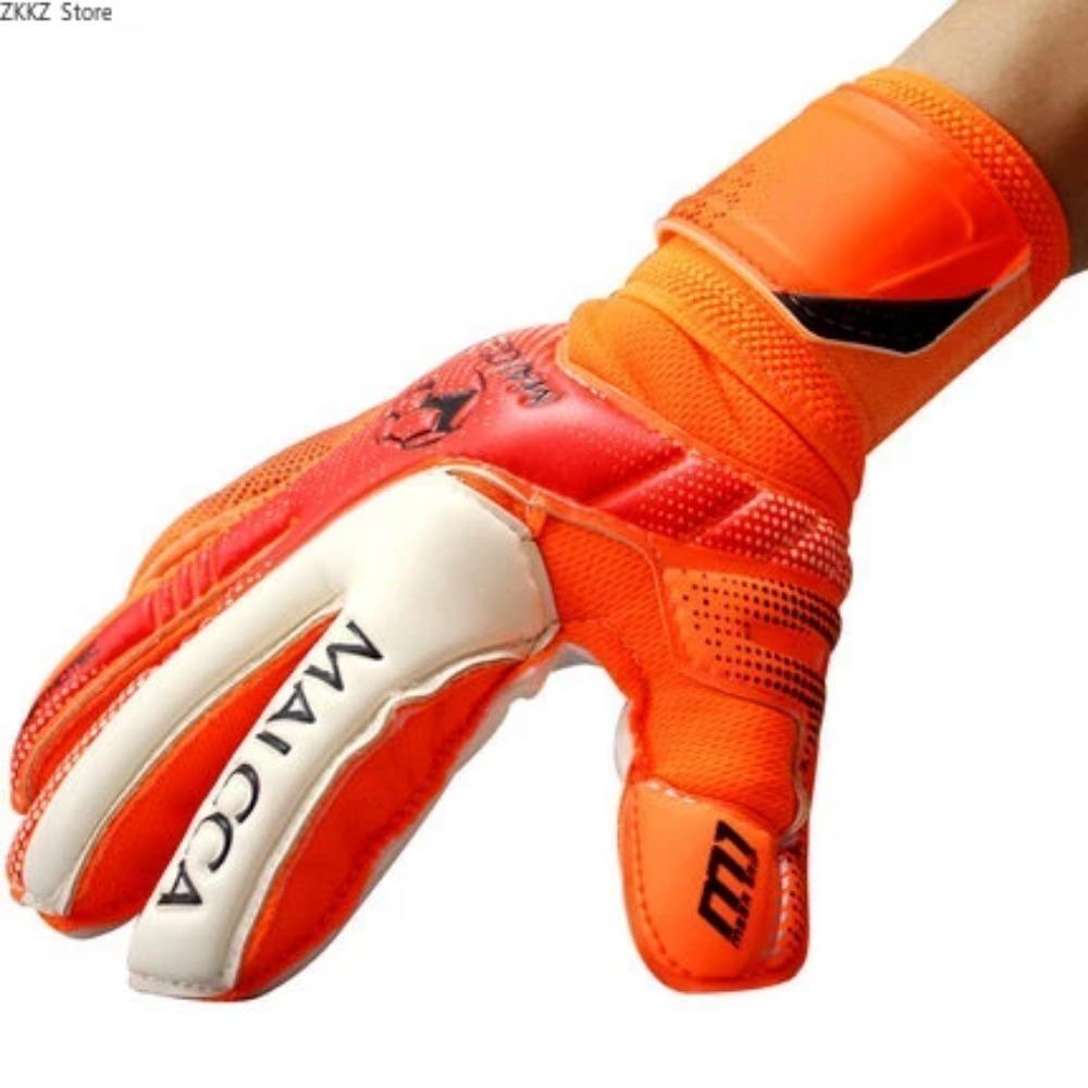 Kids Professional Goalkeeper Gloves Finger Protection Thick Latex Soccer Goalkeeper Gloves Soccer Goalkeeper Gloves