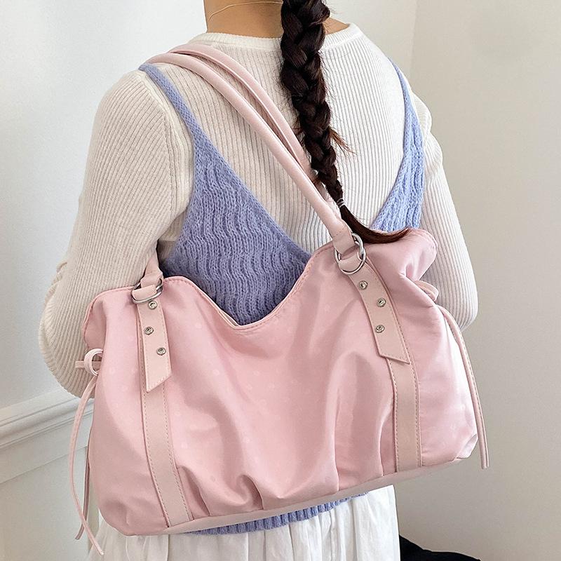 Girls' Style Bow-shaped Handbag, Cute Cross-body Bag for Women, Fashionable Commuter Bag