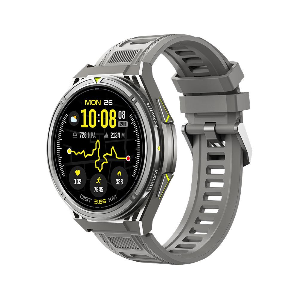 X2PRO Smartwatch: Bluetooth Calling, GPS, Barometer, Compass, Offline Maps & Sports Bracelet серебряный