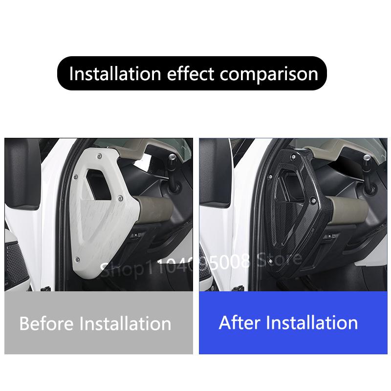 For Land Rover Defender 90/110/130 2020-2024 Dashboard Side Panels Decorative Panels On Both Sides Of The Center Console
