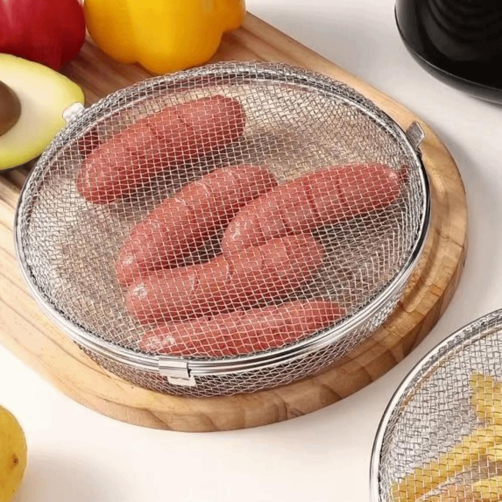 Quickly Drain Oil Airfryer Basket Rust-proof Food Storage Baskets  Air Fryer Accessory