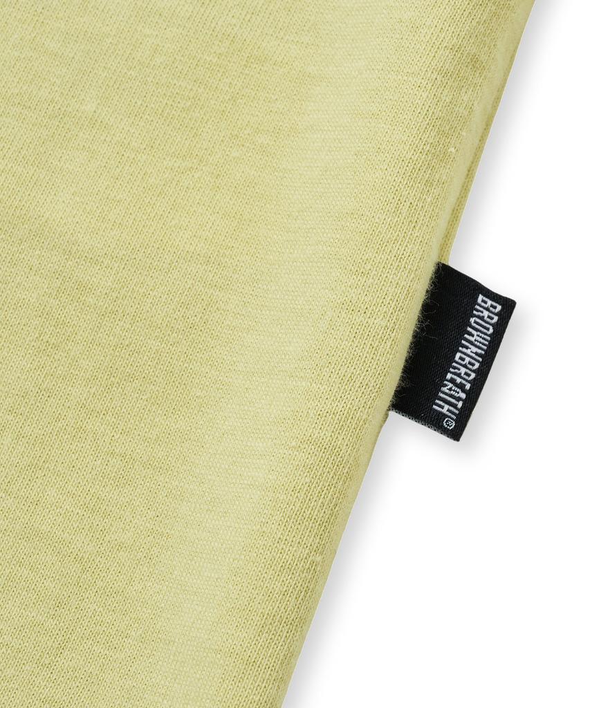 BROWNBREATH Tag Tee - Lemon