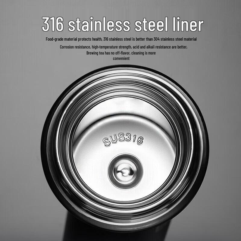 Fuguang 316 Stainless Steel Smart Temperature Display Insulated Water Bottle