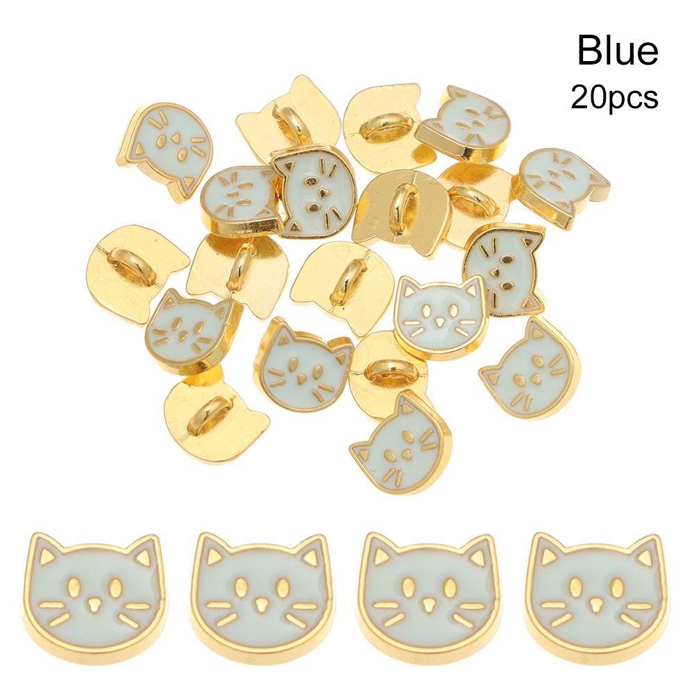 Shoes Sewing Accessories Doll Cat Buttons Ultra-small Buckle 1/6 Dolls Clothing Doll Belt Buckles