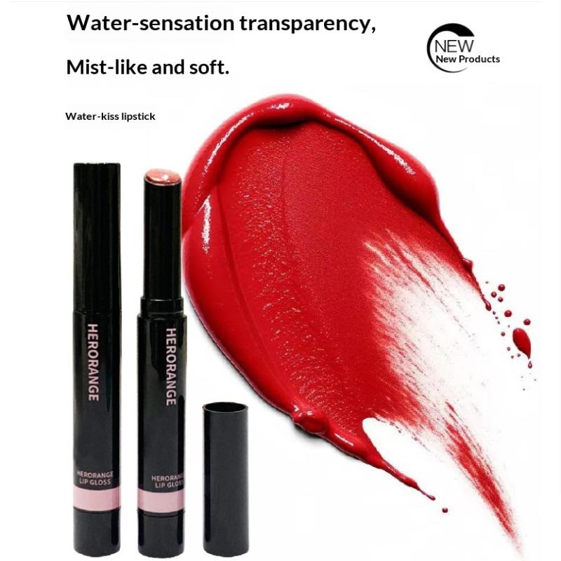 Spiegelglas Gelee Fester Lipgloss Pfirsich Lippenstift Feuchtigkeitsspendender Klarer Wasser Lipgloss Feuchtigkeitsspendender Lip Tint Make-up Koreanische Kosmetik