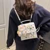 New Retro Fashion Women's Casual Commuting Backpack Niche Design Multifunctional Messenger Bag