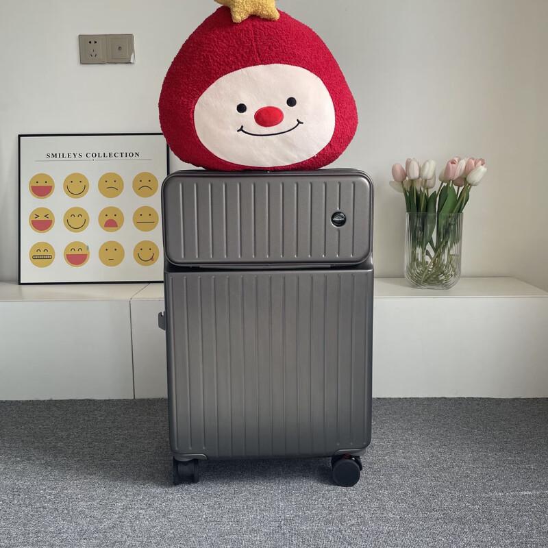OKD A005 Multi-functional Front-Opening Business Travel Suitcase 20 inch