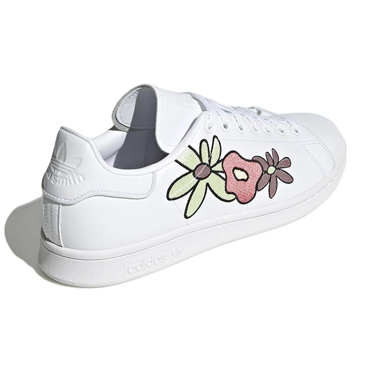 Adidas Originals Stan Smith 'White EmbroideRed Flower' GW9725