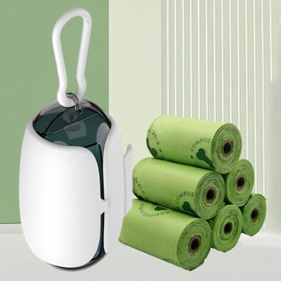 Yousheng Waste Bag Dispenser with Hook Handle Reusable Portable Pet Pick Up Poop Bag Holder Dog Accessories