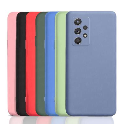 For Samsung Galaxy A72 Deksel For Samsung A72 Deksel Silikon Mykt Flytende Slankt Gummi deksel For Samsung Galaxy A72 A52 A12 A51 M51