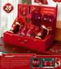 Bridal Dowry Box Set: Complete Red Wedding Toiletries & Gifts
