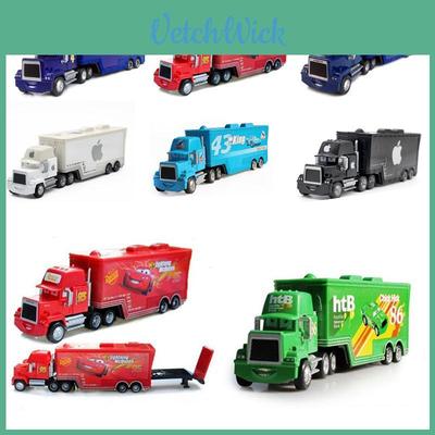 Colorful Cars Mack Lightning Mcqueen King Jackson Storm Racer Truck Toy For Kids