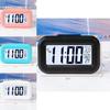 Pink Cartoon Student Timer Alarm Clock With Lcd Display Calendar Night Light For Kids
