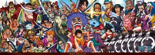 ENSKY 352-Piece Jigsaw Puzzle: One Piece: Marineford Summit War (18.2 x 51.5 cm)
