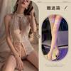 Sexy lingerie sexy teasing women open crotch lace seduction onesie free suit