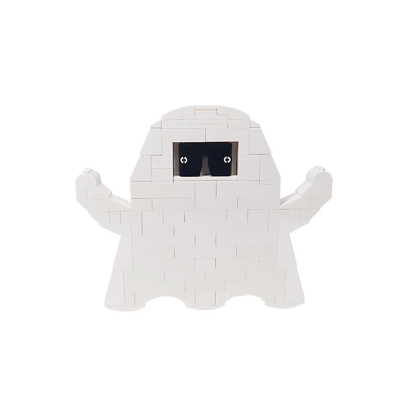 Splicing small particles building block toy halloween ghost pumpkin hanging ornament ghost decoration