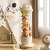Moistureproof Doll Storage Box Transparent Toys Organization Cute Plush Toy Storage Tube