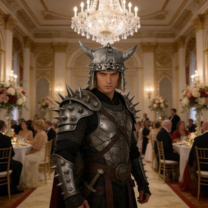 Horned Hat Roman Battle Costume Accessory Soft Latex Ancient Fighter Helmet For Role Playing And Cosplay