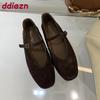 Mode Mode Schnalle Riemen Damen flache Schuhe Mary Jane Schuhe Freizeit Damen flache Schuhe für den Fuß Damen flache Schuhe Mit Schuhen Frühling Sommer Neu 2025