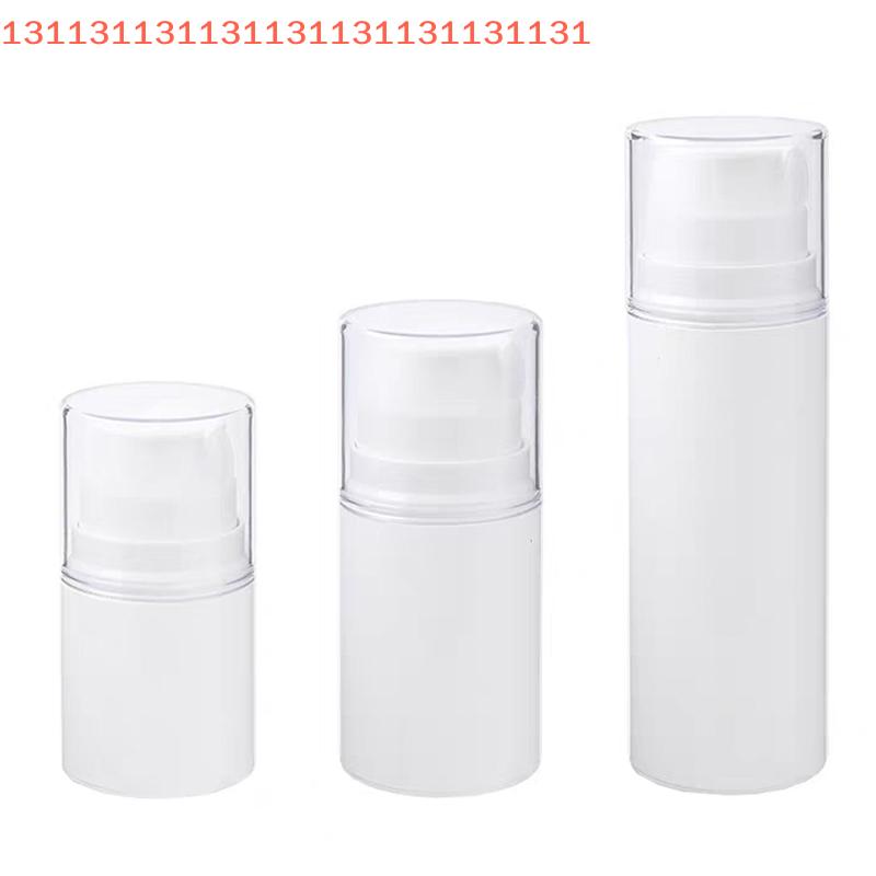 1 Stück 30/50/100 ml Tragbarer Reise-Leerer Airless-Pumpenbehälter Cremespender Nachfüllbar Auslaufsicher Kosmetikflasche Aufbewahrungsbehälter