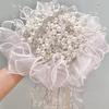 Golden Bridal Bouquet DIY Kit - Pearl Scepter Design
