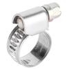 20Pcs Hose Clamp Stainless Steel Rustproof Anticorrosion Sturdy Hose Clip for Motor Vehicles Petrochemicals