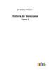 Libro Historia De Venezuela : Tomo I
