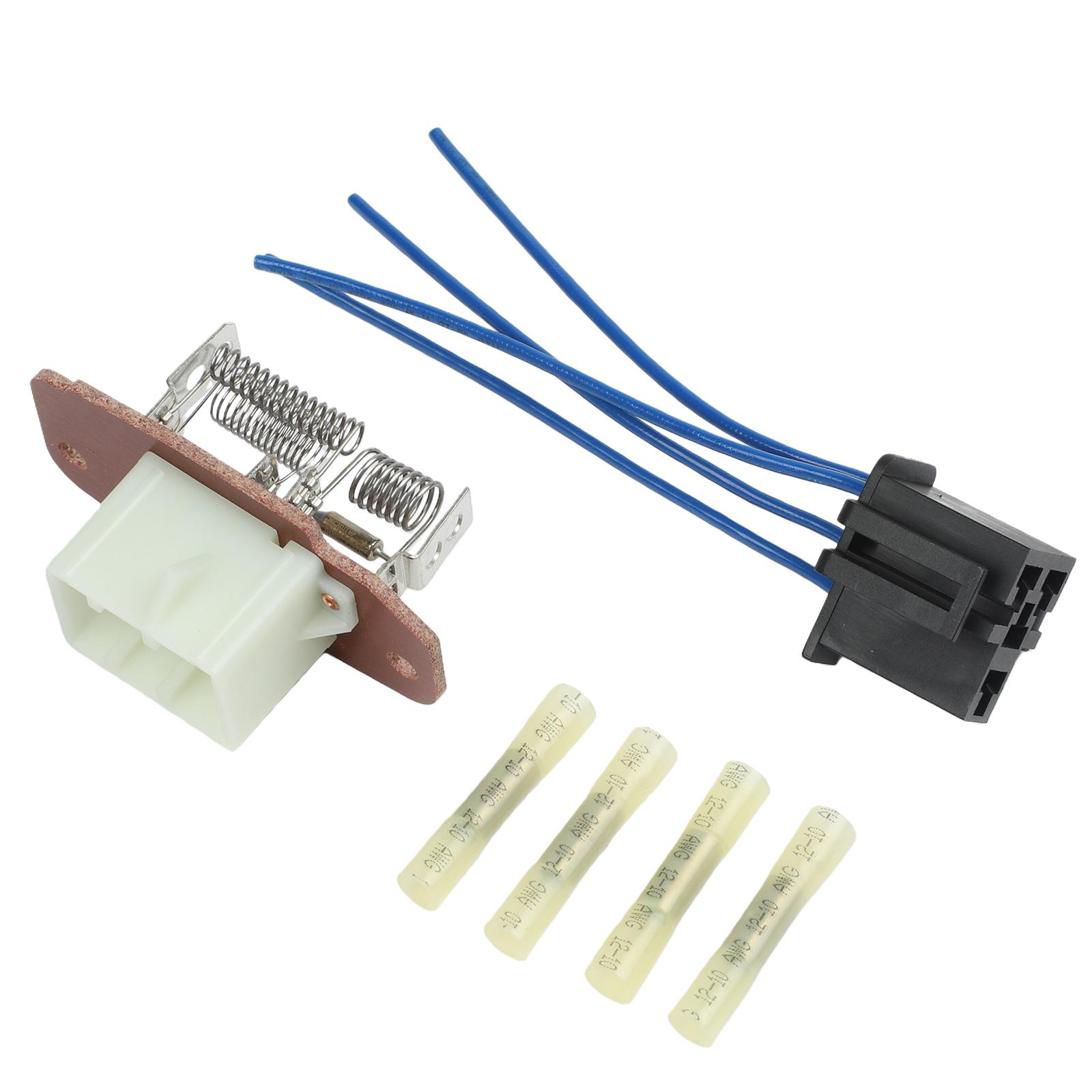 

A/C Blower Motor Resistor W/ Connector Wire Harness For Ford 4C2Z-19A706-AA Blower Motor Resistor Kit China Mainland