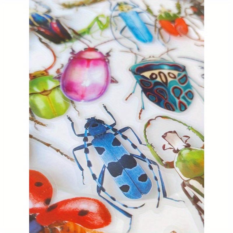 40 hárkov/Balenie Roztomilé farebné vtáky a hmyz Poznámkový blok Dekoratívne nálepky Dekoratívne nálepky na Scrapbooking Štítok Denník Školské potreby Album Telefón