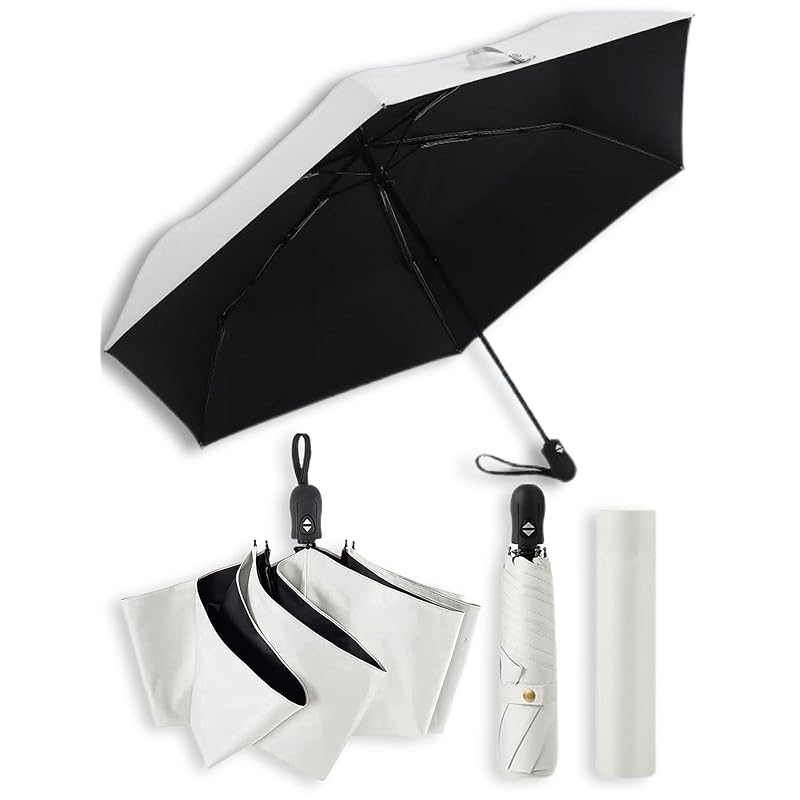 

super lightweight 240g UV cut rate 100 100% shading rate parasol folding One-touch automatic opening/closing For both rain and shine ladies compact
