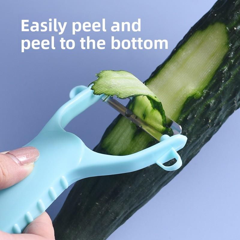 Creative Dual-end Household Kitchen Multifunctional Ginger and Garlic Grinding and Threader