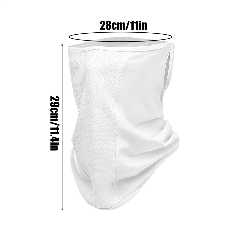 Cooling UV Protection Masks Breathable Windproof Cycling ice silk sun protection face mask Face Cover Ice Silk Sunscreen Mask