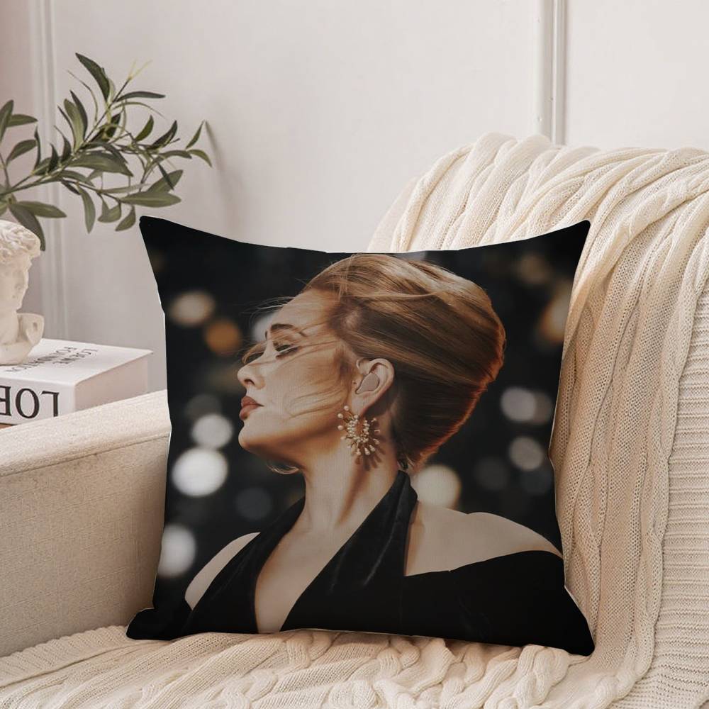 Hot-Singer A-Adele Pillow Case Home Decor Throw For Sofa Bed Car Room Decor Gift Idea