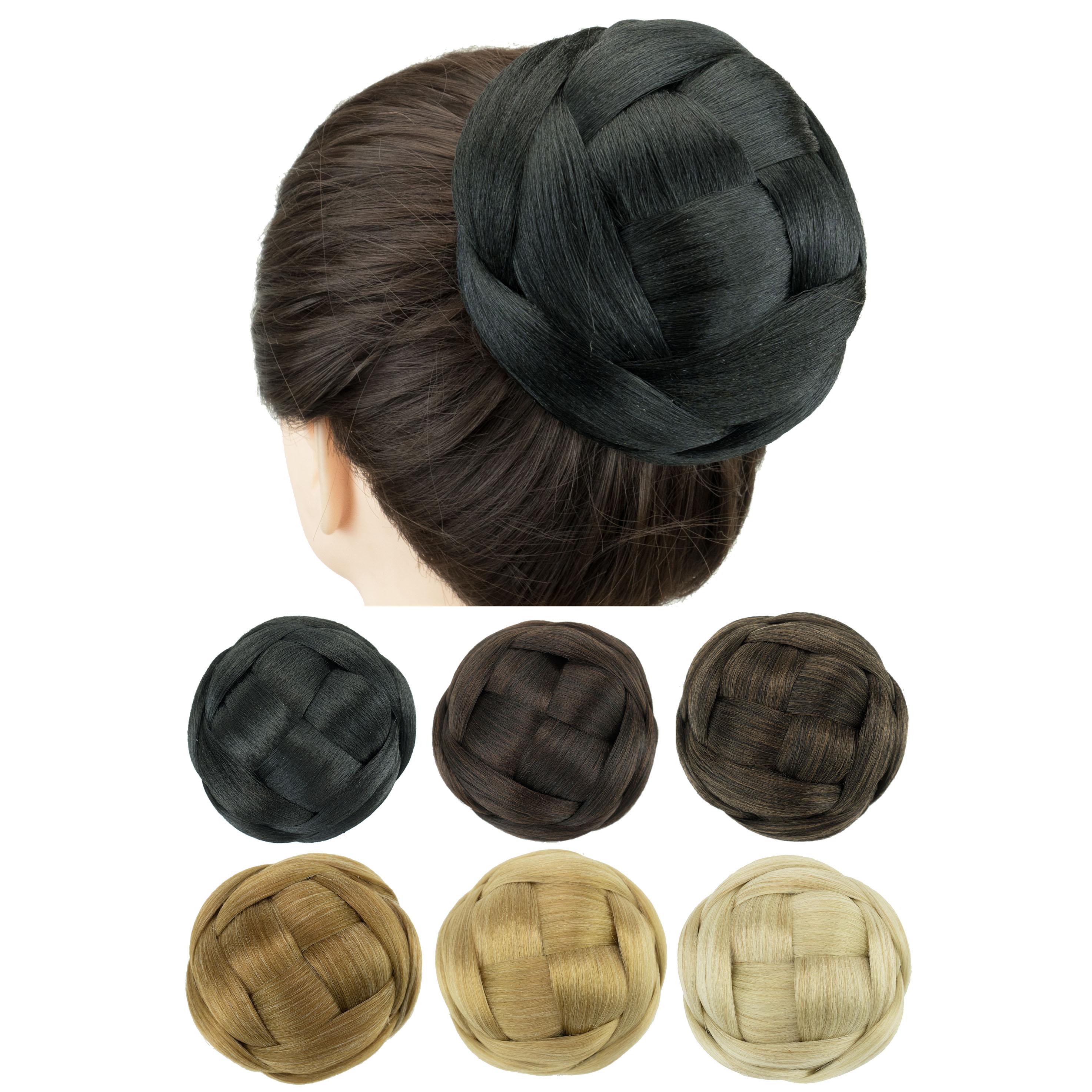 

Средний размер плетеный шиньон для танцовщицы, накладные волосы, пончики, аксессуары для волос, резинки для волос, булочка, парик, прическа, свадебная вечеринка для женщин