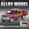 1/32 Scale Helax Simulation Alloy Car Model Toy Ornaments Collection Boy Gift with Sound and Light Off-road Pickup Truck