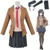Premium Seishun Buta Yarou Wa Bunny Girl Sakurajima Mai Cosplay Costume Full Set Outfit For Captivating Parties And Events