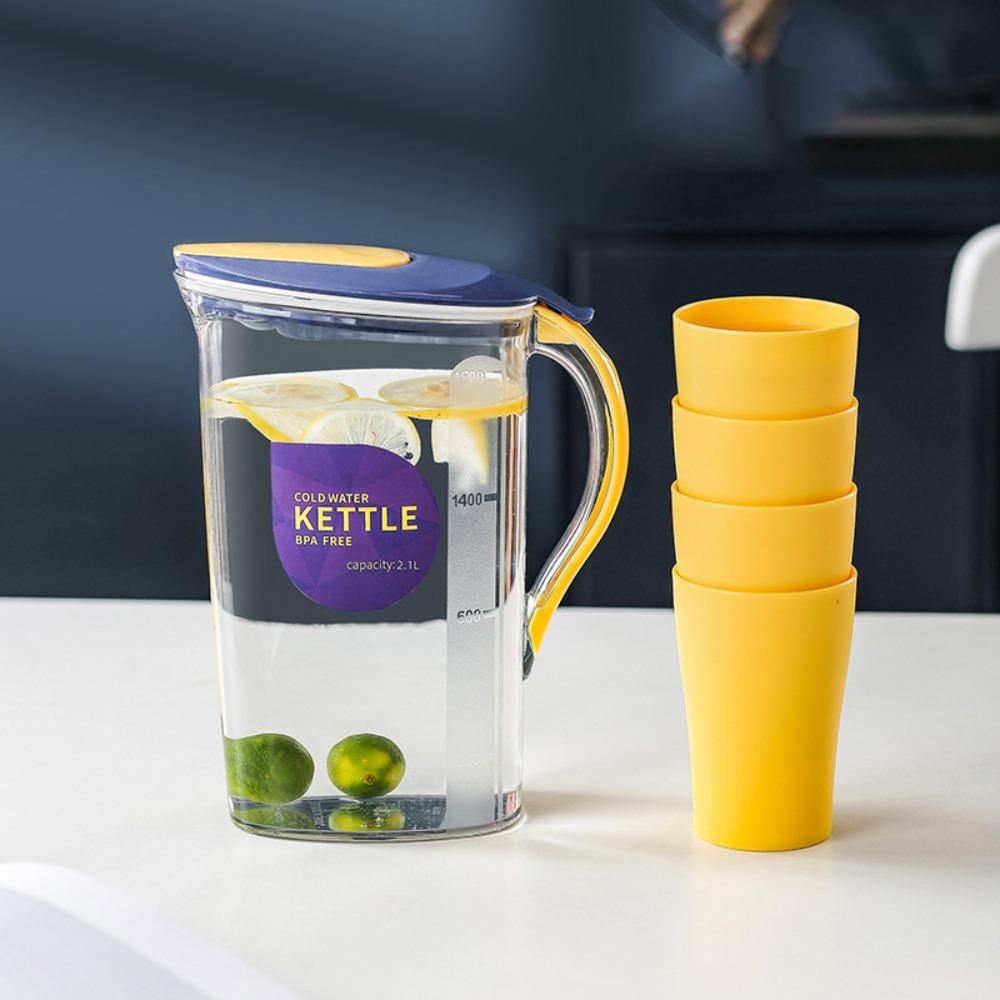 Heat Resisttant Water Pitcher Large Capacity Water Pot BPA Free Water Jug  Dinning Room