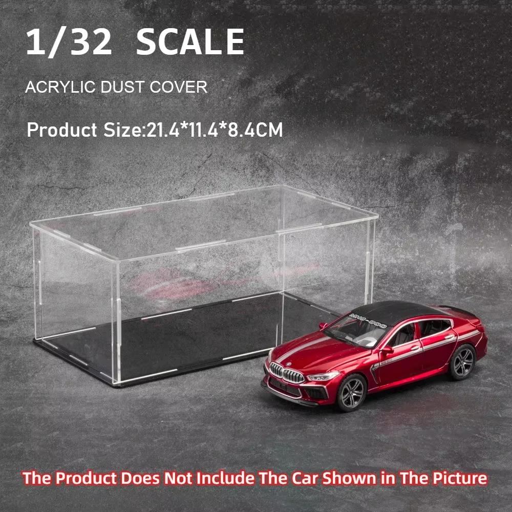 1:32 1:24 1:18 Acryl Vitrine Auto Modell Spielzeug Aufbewahrungsbox Fahrzeuge Modelle Starke Langlebige Vitrinen Für Jungen Sammlung gray
