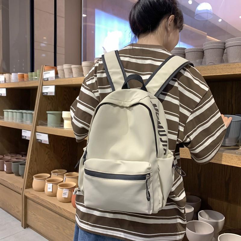 Korean Style Women's Large Capacity Student Backpack - Casual Travel & School Bag