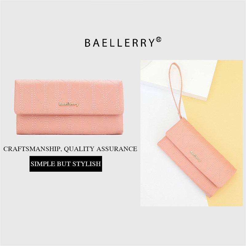 Baellerry Women Bags Fashion Design Artificial Leather Handbags Classic Phone Bag Card Holder Purse Wallets