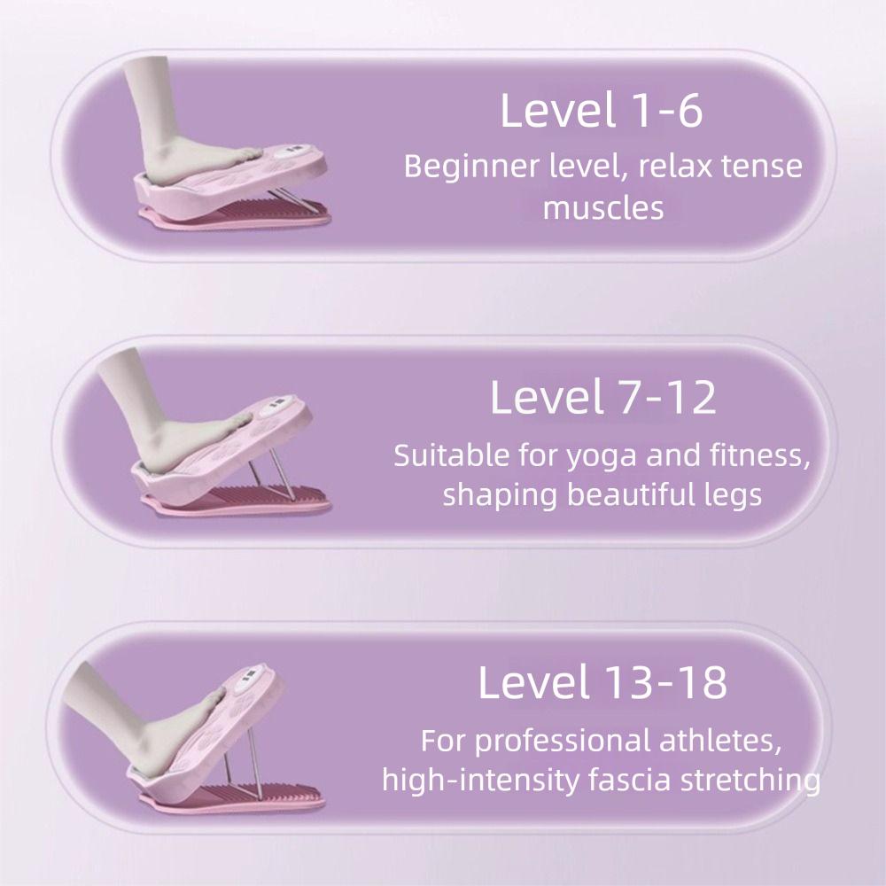 Adjustable Calf Stretching Board Non-slip Exercise Tilt Ramp  Muscle Soreness Relief