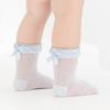 Infant Baby Rabbit Socks For Girls Cute Newborn Mesh Bowknot Mid-calf Short Sock Summer Fashion Sweet Princess Cotton Socks