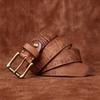 3.3Cm Wide Belt Men'S Retro Pure Cowhide Jeans Belt Men'S Fashion Leather Women'S Universal