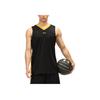 Under Armour Color Block Knit Training Basketball Vest Men Tops Black 21500107-001