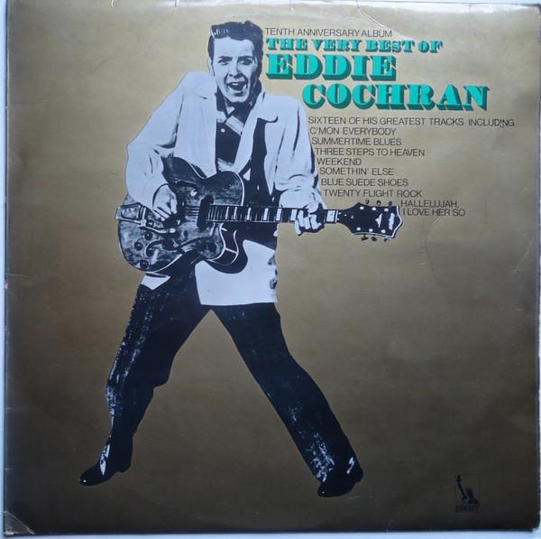 

LP Record EDDIE COCHRAN - The Very Best Of Eddie Cochran LBS83337 Liberty 1970 UK Rock Used