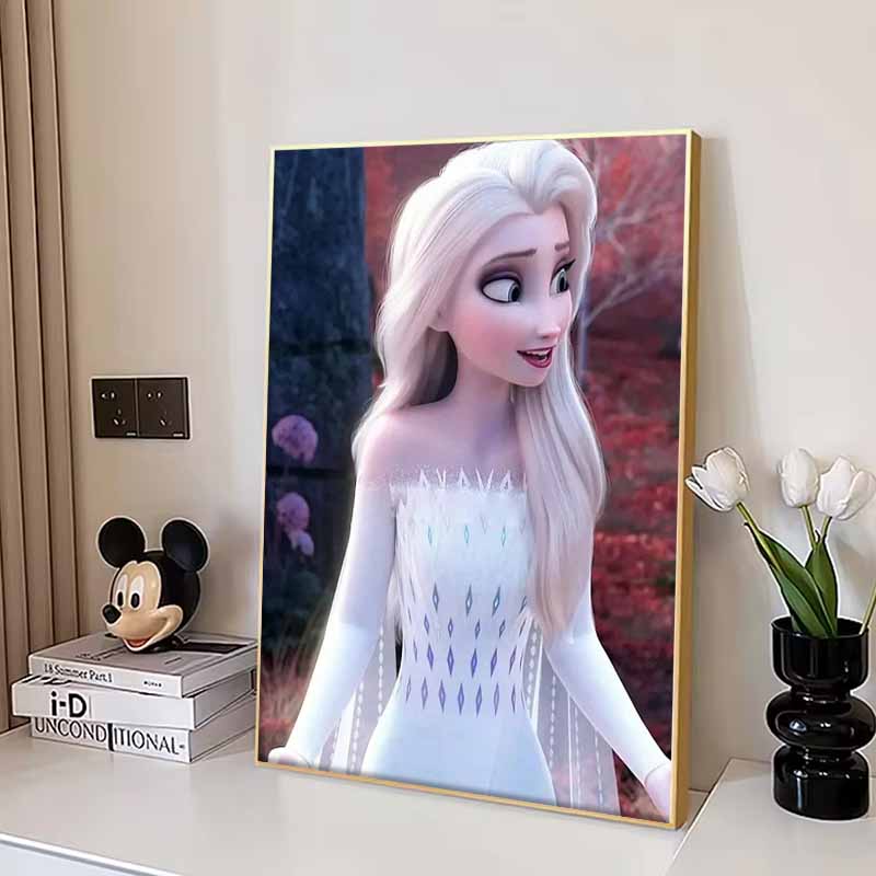Disney Diamond Painting Elsas Classic Look From Frozen  5D Diamond Painting Art Embroidery Cross Stitch Room Decoration